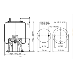 PULMON SUSPENSION 1T15M-11 99321-C