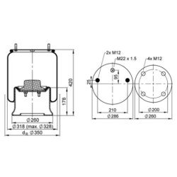 PULMON DE SUSPENSION 44023-3C