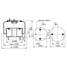 PULMON DE SUSPENSION 786199-C