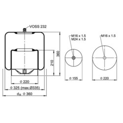 PULMON DE SUSPENSION 4838N