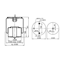 PULMON DE SUSPENSION 4718NP01         1629718