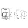 PULMON SUSPENSION M7106PE UNA TOMA AIRE