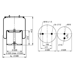 PULMON DE SUSPENSION 44913-C